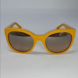CHANEL 5315 Cateye Pantos Yellow Sunglasses